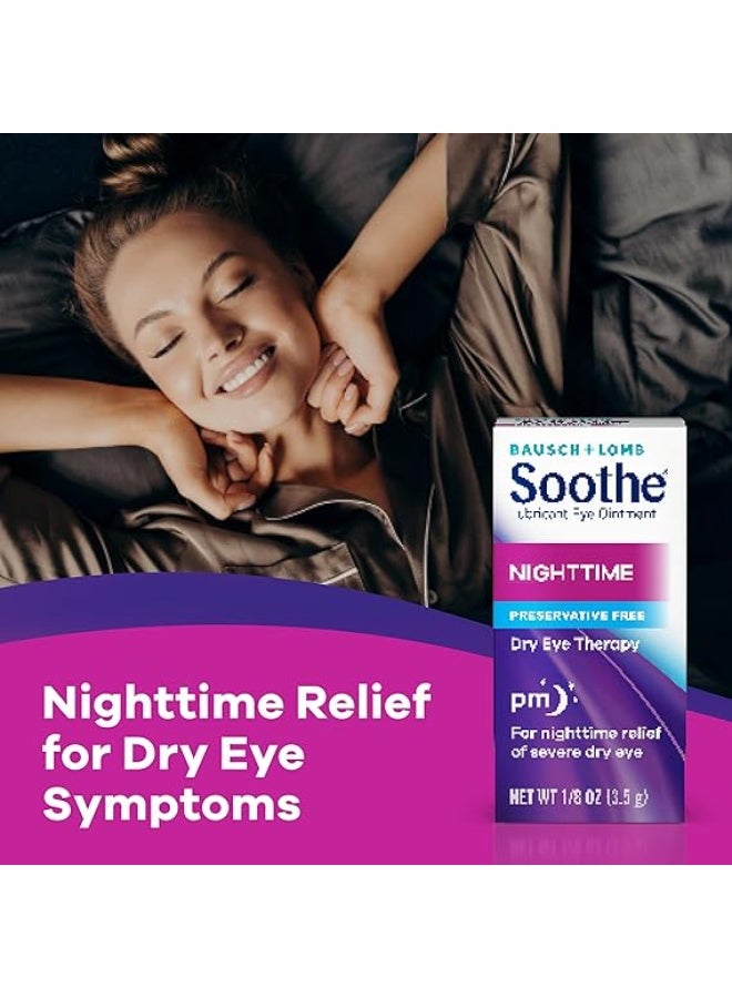 Bausch + Lomb Soothe Nighttime Eye Ointment by Bausch & Lomb, Lubricant Relief for Dry Eyes, 3.5 g - Image 3